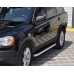 Пороги алюминиевые "Newstar Grey" для Volvo XC90